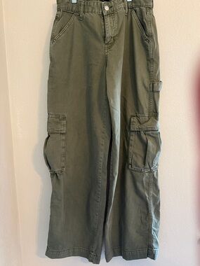 18. Wild Fable- Relaxed- Fit Cargo Pants in Olive Green